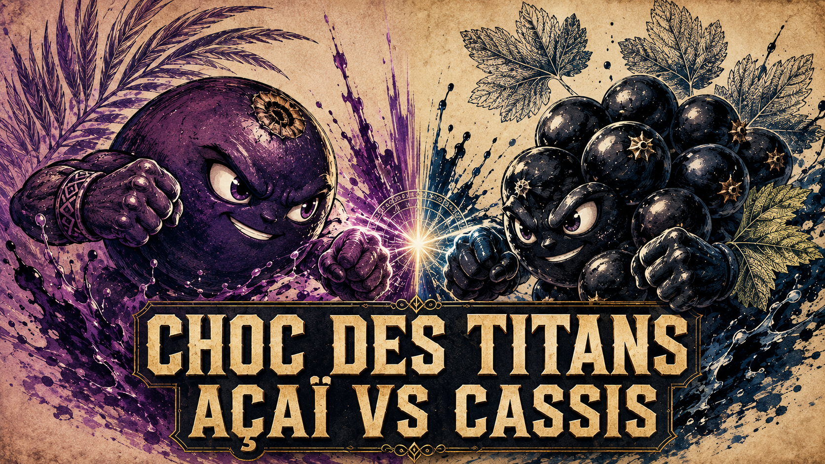 Choc des Titans : Açaï vs Cassis — L'Apothicarium