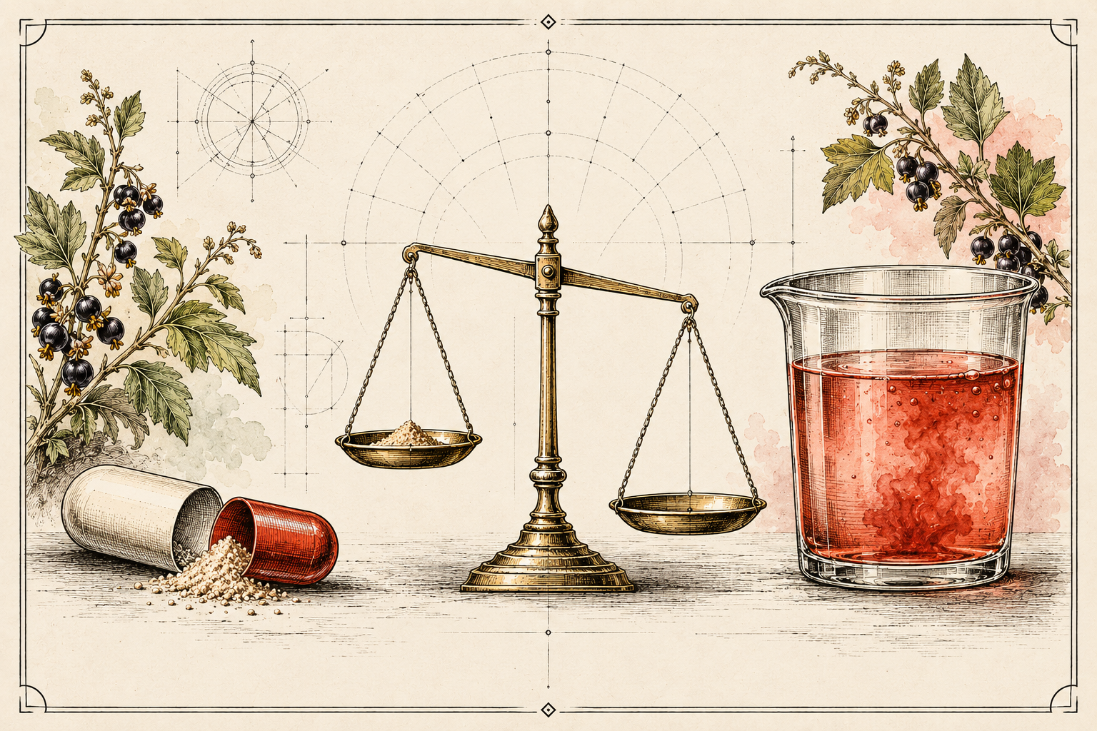 Gélule ou boisson — L'Apothicarium